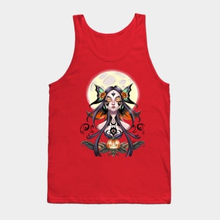 full moon witch Tank Top